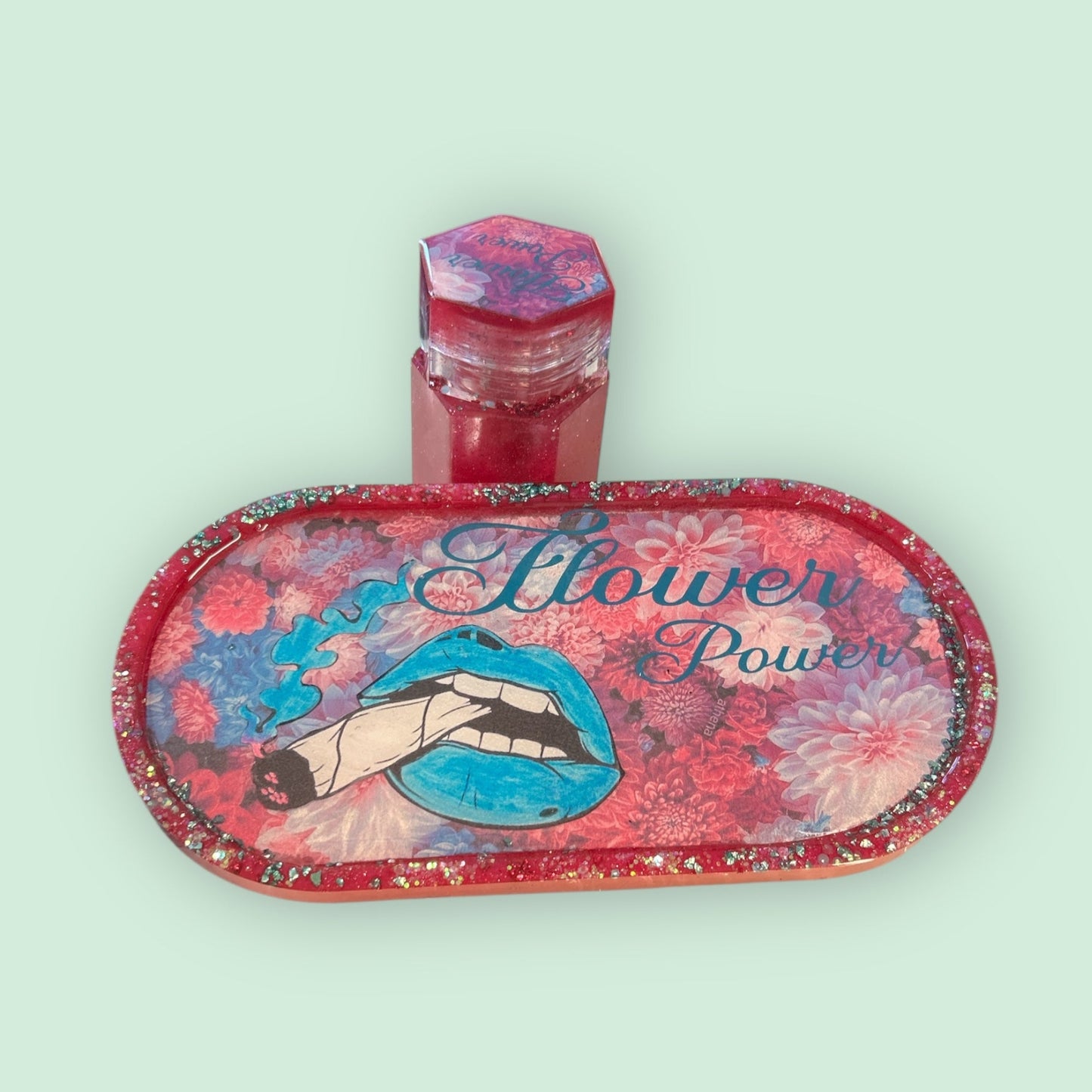 Flower Power Tray Set